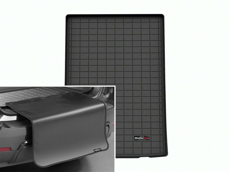 WeatherTech 2023 BMW 740i / 760i G70 Cargo Liner w/Bumper Protector - Black Secondary image