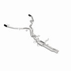 Magnaflow 2024 Ford Ranger Raptor Cat-Back Exhaust System in silver