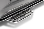 N-Fab Podium SS 2019 Chevy/GMC 1500 Crew Cab - Cab Length - Polished Stainless - 3in step detail for exterior accessories