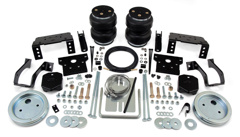 Air Lift Loadlifter 5000 Rear Air Spring Kit for 99 to 04 Ford 250/350 Superduty components and accessories layout.
