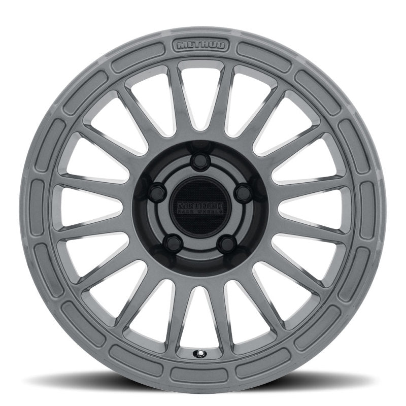 Method MR314 17x7.5 +25mm Offset 5x150 110.5mm CB Gloss Titanium Wheel Secondary image