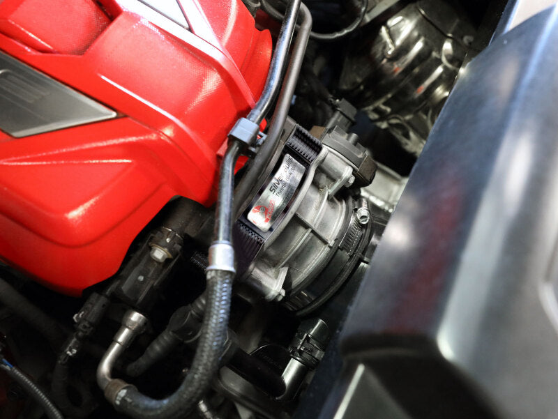 aFe 2020 Vette C8 Silver Bullet Aluminum Throttle Body Spacer / Works With Factory Intake Only - Blk Secondary image
