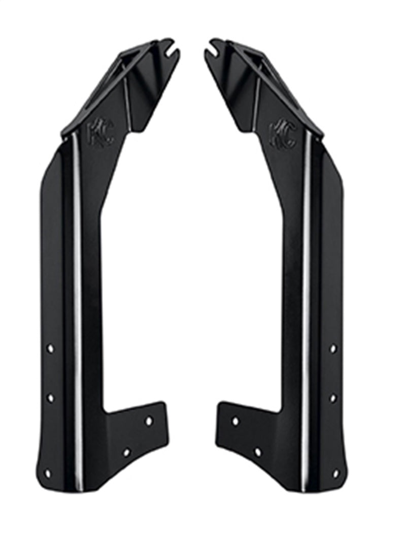 KC HiLiTES 07-18 Jeep JK Overhead Mount Bracket Set for 50in. Gravity LED Pro6/C-Series LED Lights