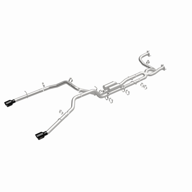 MagnaFlow 2025 Ram 1500 RHO SPEQ Series Black Chrome Cat-Back Performance Exhaust System for trucks