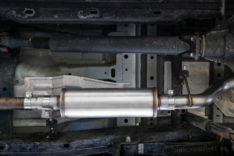 MBRP 19-20 Ford Ranger 2.3L T304 3in Dual Split Rear Outlet 4in OD Tips Cat Back Exhaust Secondary image