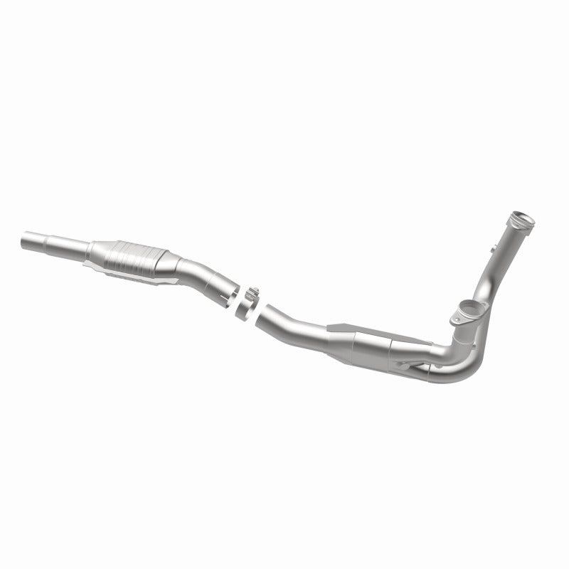 MagnaFlow Conv DF 95 Ford Bronco 5.8L direct-fit catalytic converter for offroad performance upgrades.