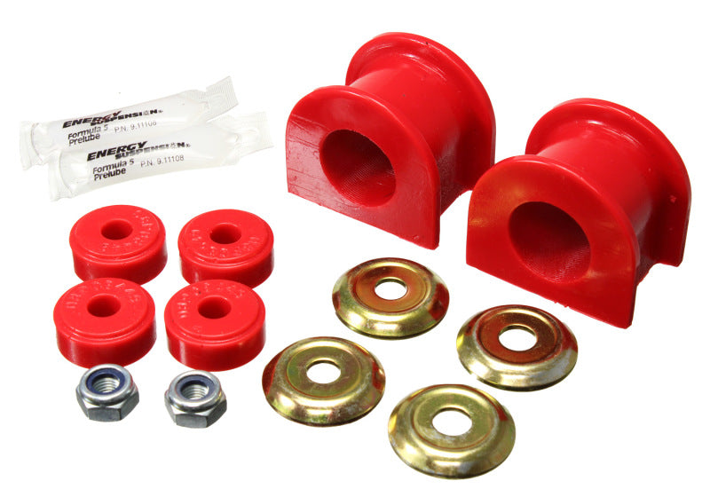 Energy Suspension 05-15 Toyota Tacoma 2WD 30mm Front Sway Bar Bushing Set - Red Secondary image