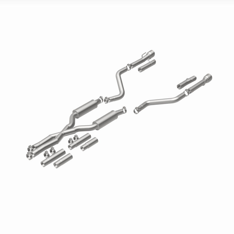 MagnaFlow 2017+ Dodge Charger 409 SS Polished 3in Quad Tips Cat-Back Exhaust parts