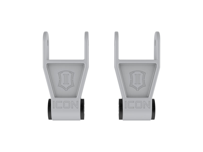 ICON 10-23 Ford F-Series Billet 1in Lowering Shackle Kit parts