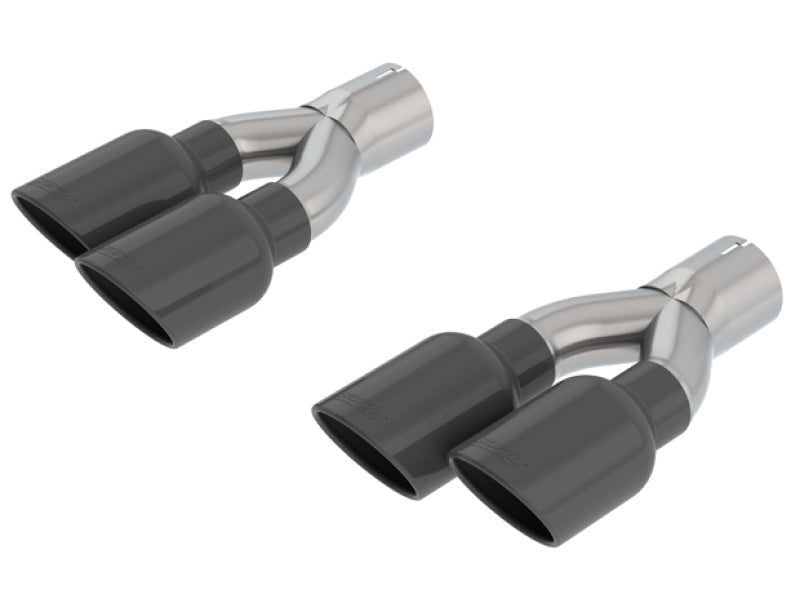 Borla 18+ Jeep Grand Cherokee TrackHawk 6.2L V8 Black Chrome 3in Tip Kit