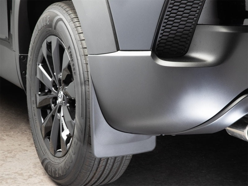 WeatherTech 2023 Mazda CX-50 Rear No Drill MudFlaps - Dark Secondary image