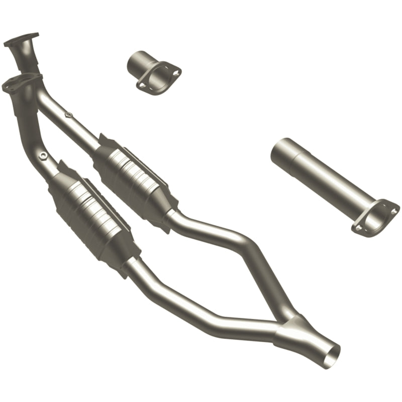 MagnaFlow Direct Fit Catalytic Converter 90-93 Land Rover Range Rover 3.9L V8 Secondary image