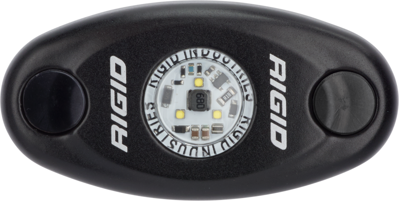 Rigid Industries A-Series Light - Black - High Strength - Red - offroad lighting and electrical