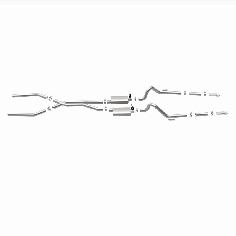 MagnaFlow Sys C/B 64-66 Ford Mustang 2.5inch exhaust system