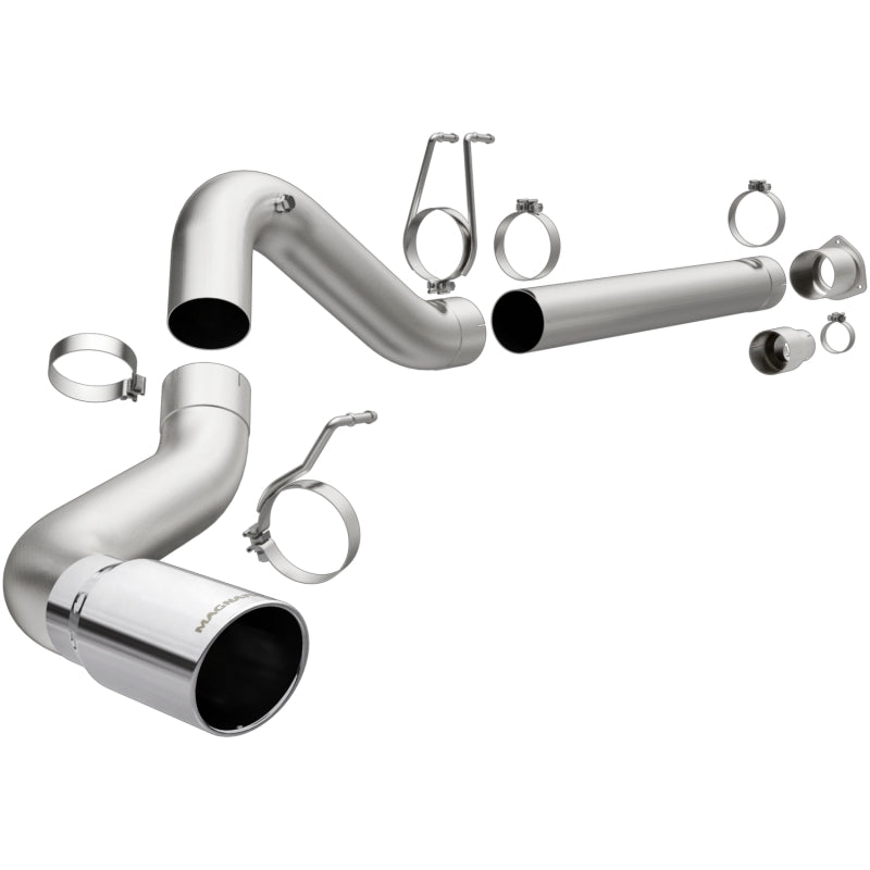 MagnaFlow 08-17 Ford F-250/F-350/F-450 6.4L/6.7L DPF-Back SS 5in Single Passenger Side Rear Exit exhaust system components