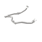 MagnaFlow Loop Delete Y Pipe 12-15 Wrangler 3.6L V6 2in/2.5in for performance upgrades