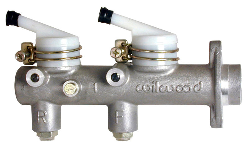 Wilwood Tandem Master Cylinder - 1in Bore w/ Remote Reservoirs Secondary image