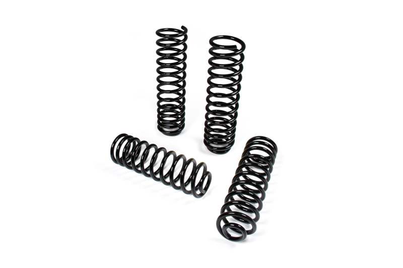 JKS Manufacturing 07-18 Jeep Wrangler JK 4dr 3.5in Coil Box Kit for offroad performance upgrades Main image
