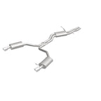 MagnaFlow Sys C/B 12-15 Audi A6 / A7 3.0L V6 SS 2.5in Dual Split Rear Ext 4in Tips exhaust system for performance upgrades