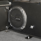 Tuffy Deluxe Enclosure For Jeep Wrangler W/ Subwoofer with Alpine speaker