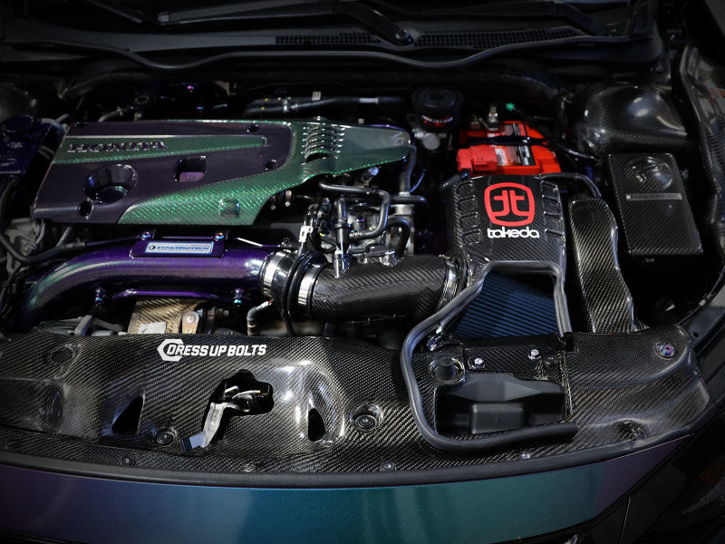 aFe Momentum Black Series Carbon Fiber CAIS w/Pro 5R Filter 17-18 Honda Civic Type R I4-2.0L (t) Secondary image