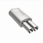 MagnaFlow Muffler W/Tip Mag SS 14X5X8 2.25/3 for offroad parts