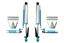 King Shocks 2008+ Toyota Land Cruiser 200 Rear 2.5 Dia Remote Res Shock w/Adjuster (Pair) and mount brackets