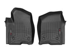 WeatherTech 2019+ Chevrolet Silverado 1500 Front FloorLiner - Black for interior protection