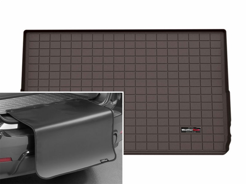 WeatherTech 25-26 Ford Expedition Max Trunk Cargo Liner w/Bumper Protector 2pc - Cocoa Secondary image
