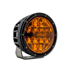 Rigid Industries 360-Series 6in SAE Fog w/ Amber PRO Lens - White (Pair) for offroad lighting and electrical.