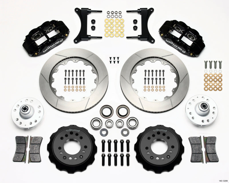 Wilwood Narrow Superlite 6R Front Hub Kit 14.00in 79-87 GM G Body Secondary image