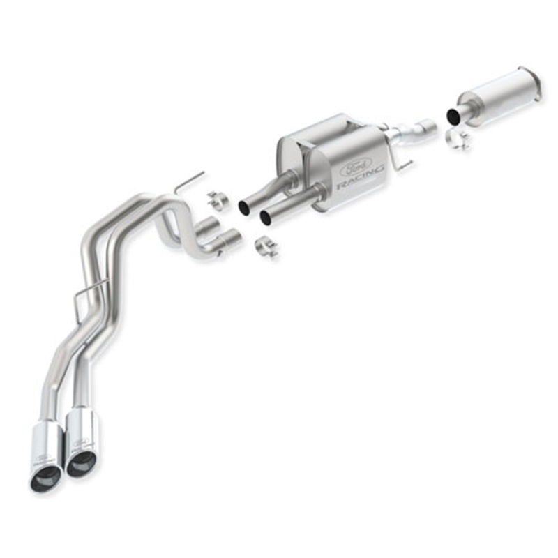 Ford Racing 2011-2014 F-150 SVT Raptor 6.2L Cat-Back Touring Exhaust System 145-inch WB Secondary image