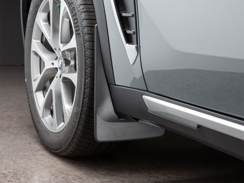 WeatherTech 24-26 BMW X5 40i Front Mudflaps - Black Secondary image