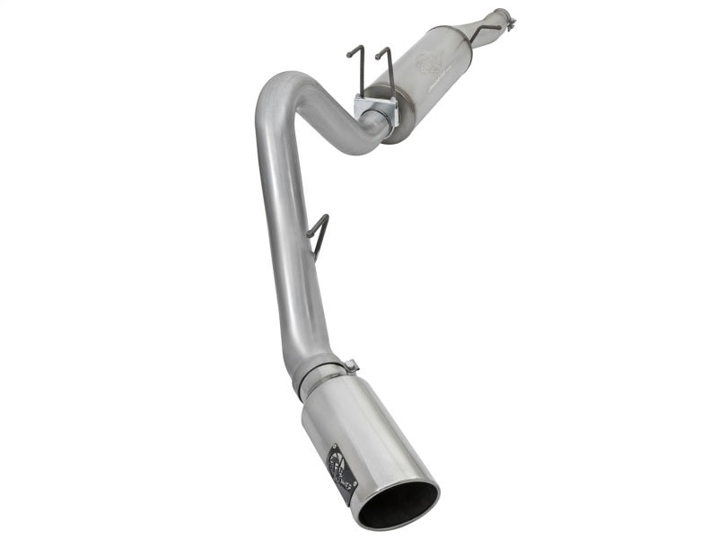 aFe MACHForce XP 2017 Ford SuperDuty F-250/F-350 V8 6.2L CC/LB Cat-Back SS 4in. Exhaust System Secondary image
