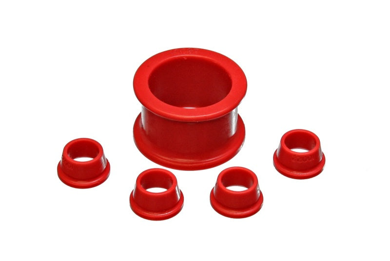 Energy Suspension 96-00 Honda Civic/CRX / 99-00 Honda Civic Si Red Power Steering Rack Bushing Set Secondary image