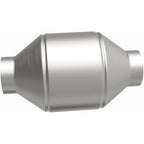 MagnaFlow Conv Univ 2.25in Inlet/Outlet Center/Center Round 3in Body L x 5in W x 8.75in Overall L catalytic converter