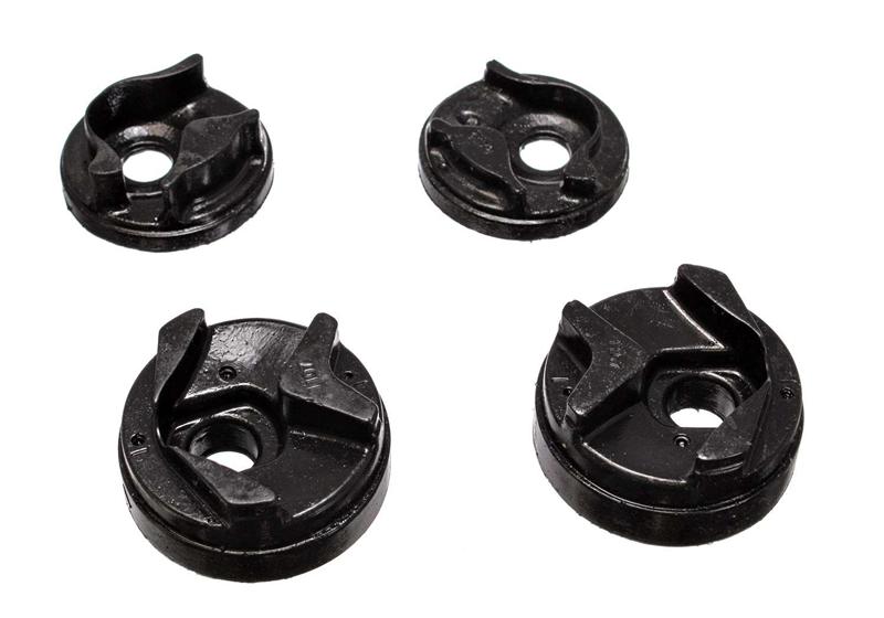 Energy Suspension 02-03 Nissan Sentra/200SX Black Motor Mount Insert Set components