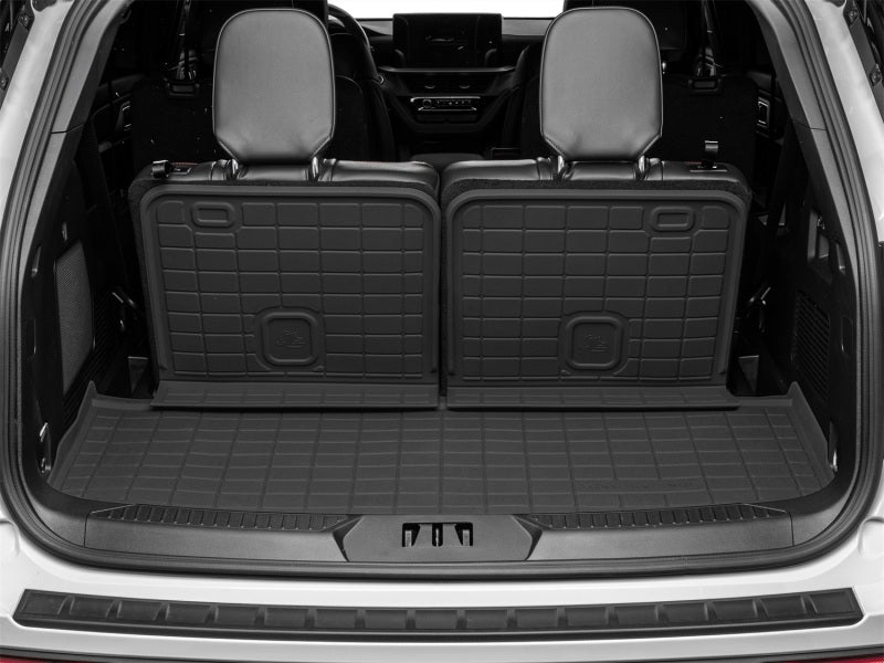 WeatherTech 20-23 Ford Explorer SeatBack Cargo Liners - Black installed in vehicle