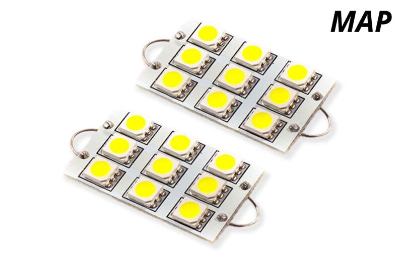 Diode Dynamics 44mm SML9 LED Bulb - Red (Pair) Secondary image