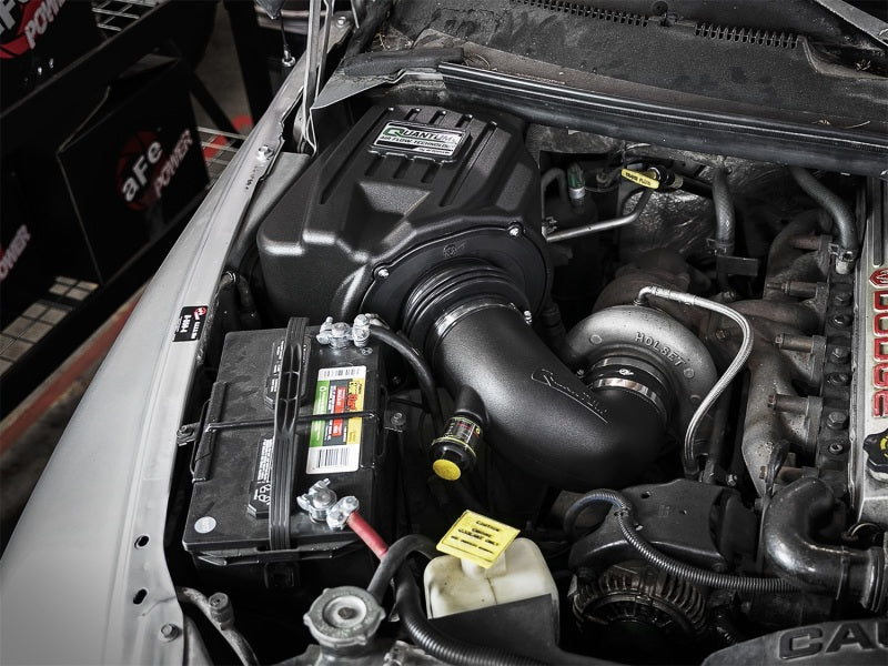 aFe Quantum Pro DRY S Cold Air Intake System 94-02 Dodge Cummins L6-5.9L - Dry Secondary image