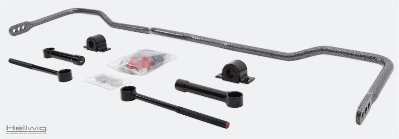 Hellwig 20-21 Jeep Gladiator (w/ 3-5in Lift) Solid Heat Treated Chromoly 7/8in Rear Sway Bar with accessories