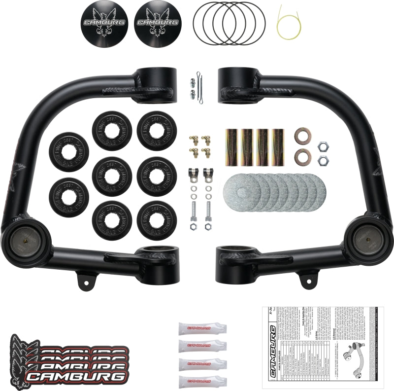 Camburg Toyota 4-Runner 03-23 / FJ 07-14 Performance X-Joint Upper Arms for off road parts and suspension lift kits.