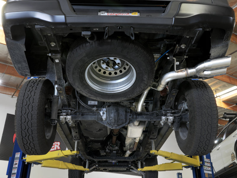 aFe 2024+ Ford Ranger L4-2.3L (t) Vulcan Series 2.5in to 3in Cat-Back Exhaust w/ Polished Tip Secondary image