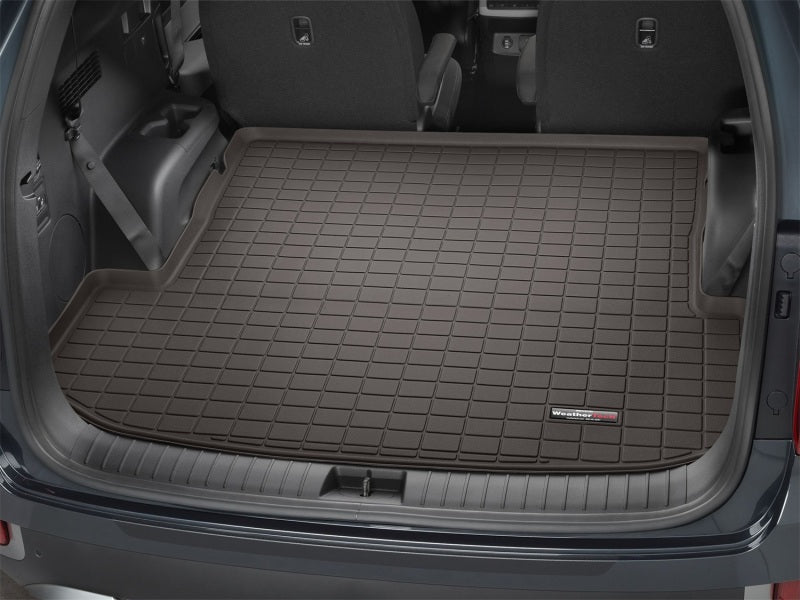 WeatherTech 20+ Hyundai Palisade Rear FloorLiner - Cocoa Secondary image