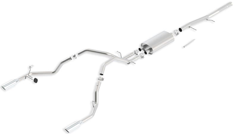 Borla 09-11 Chevrolet Silverado / 09-11 GMC Sierra S-Type SS Catback Exhaust system for offroad performance upgrades