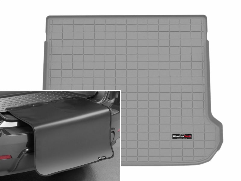 WeatherTech 25-26 Hyundai Ioniq 5 Trunk Cargo Liner w/Bumper Protector - Grey Secondary image