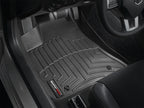 WeatherTech 11+ Dodge Charger Front FloorLiner - Black installed