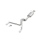 MagnaFlow Sys C/B 07 GM Hummer H2 Split Rear exhaust system for offroad performance upgrades.
