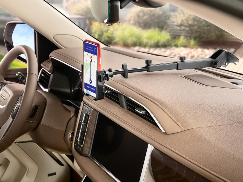 WeatherTech WindshieldFone w/Plastic Knobs Black Secondary image