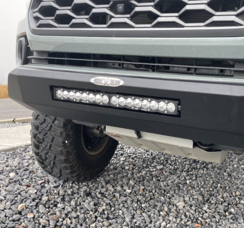 Rock Slide Engineering 15-22 Toyota Tacoma Front Bumper with LED offroad lighting